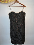 Black Sweetheart Cocktail Dress