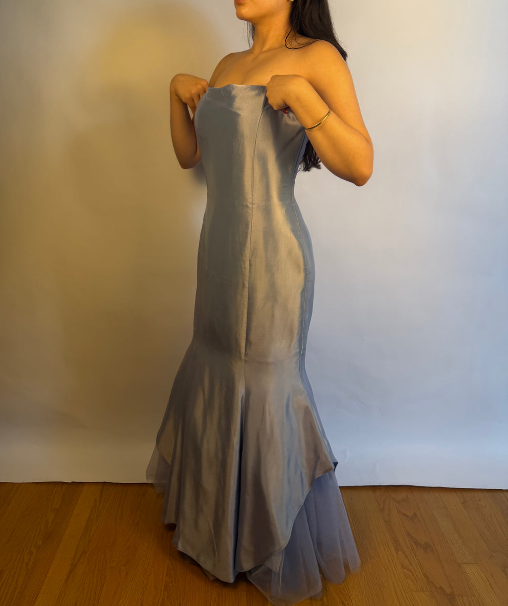 Periwinkle Mermaid Gown