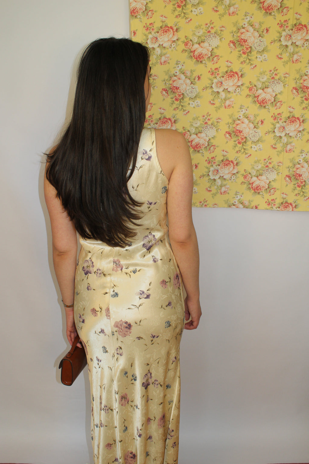 Yellow Floral Maxi Dress