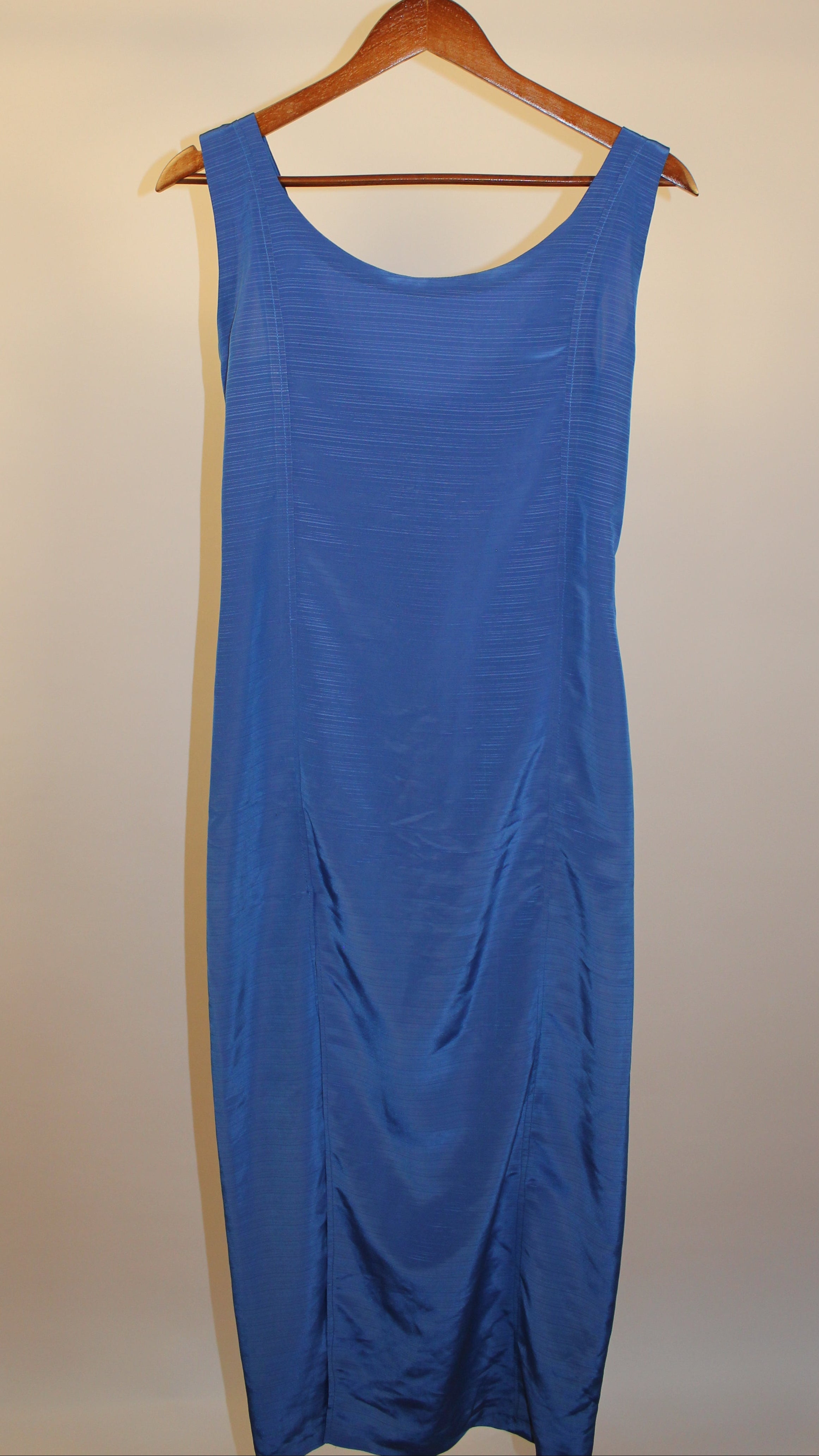 Cobalt Blue Midi Dress