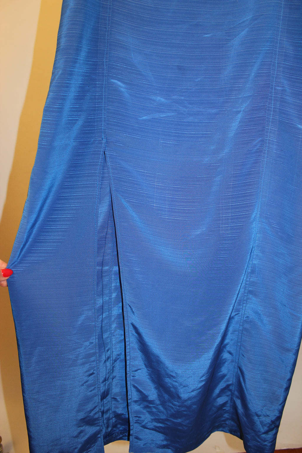 Cobalt Blue Midi Dress