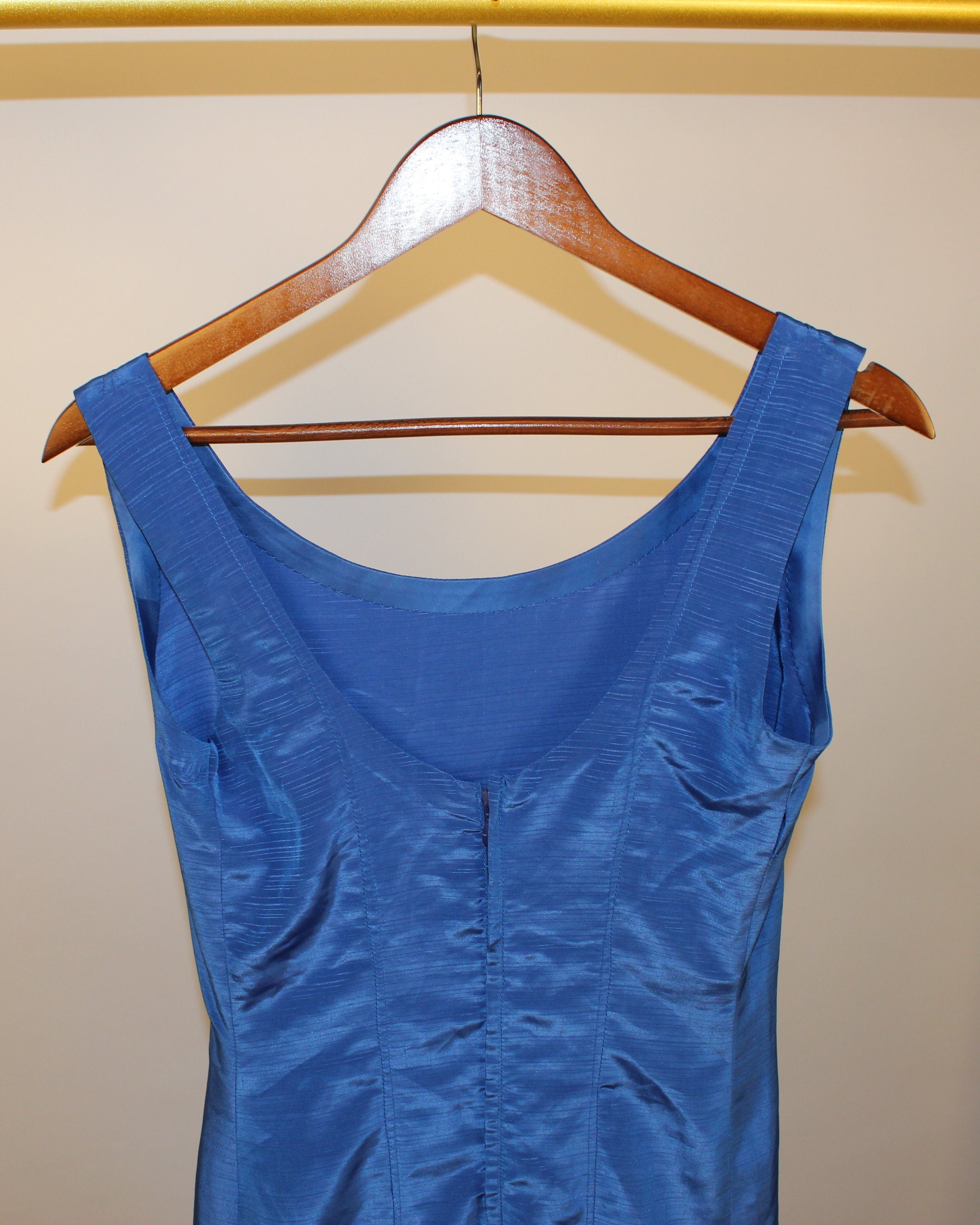 Cobalt Blue Midi Dress