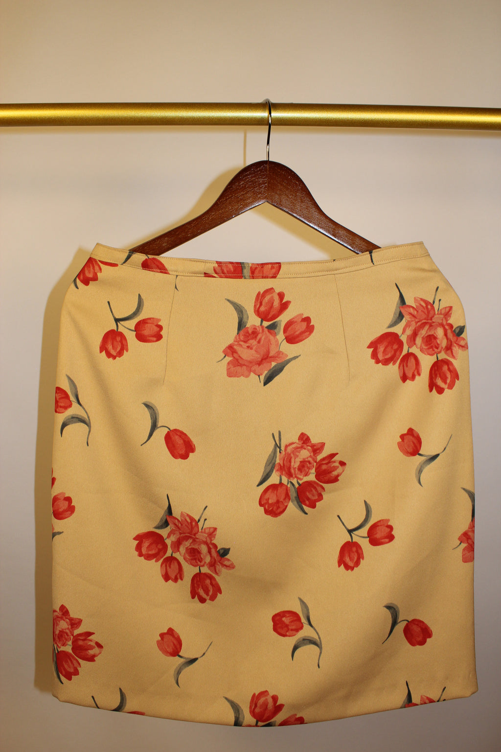 Flower Print Skirt