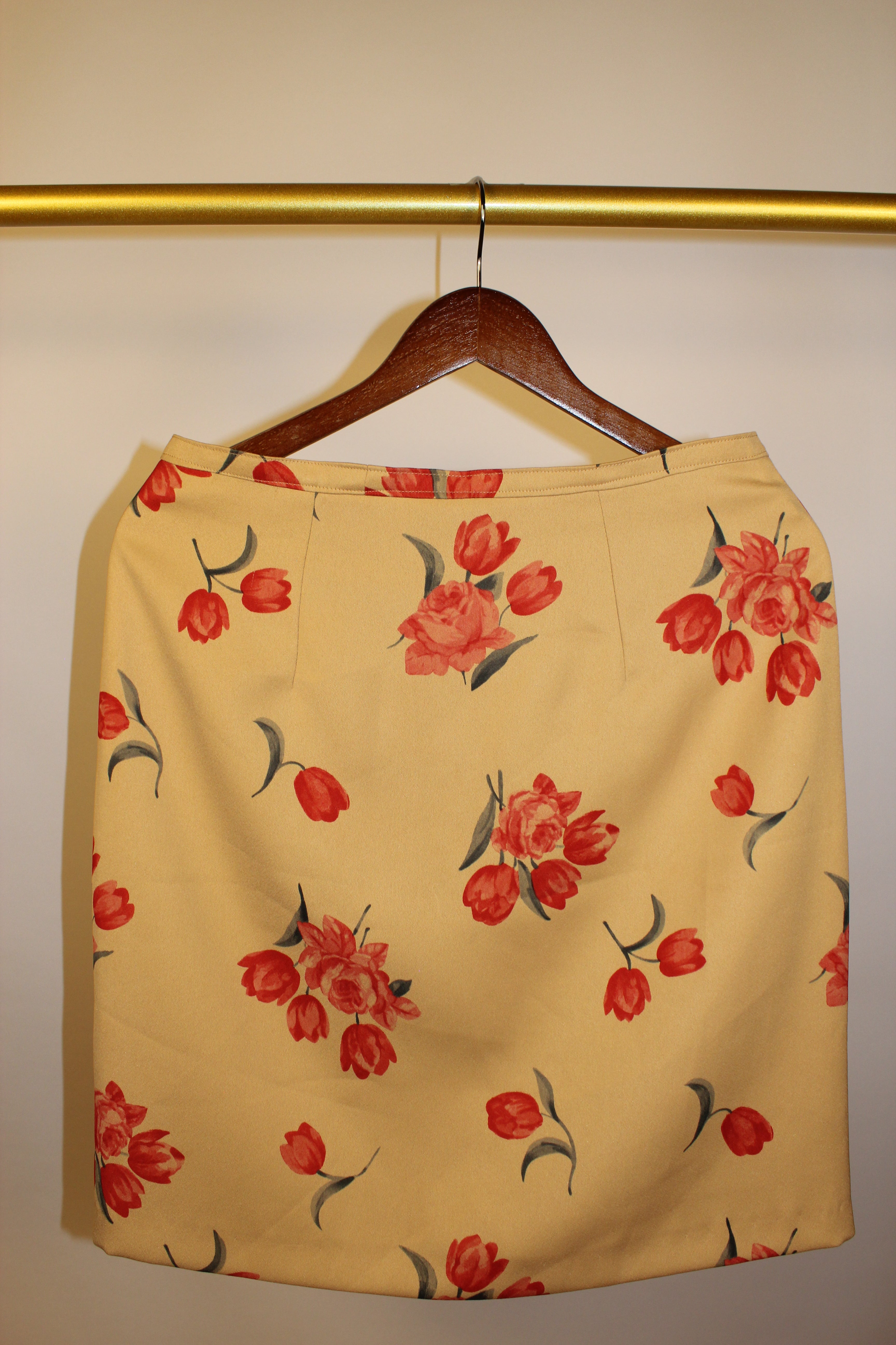 Flower Print Skirt