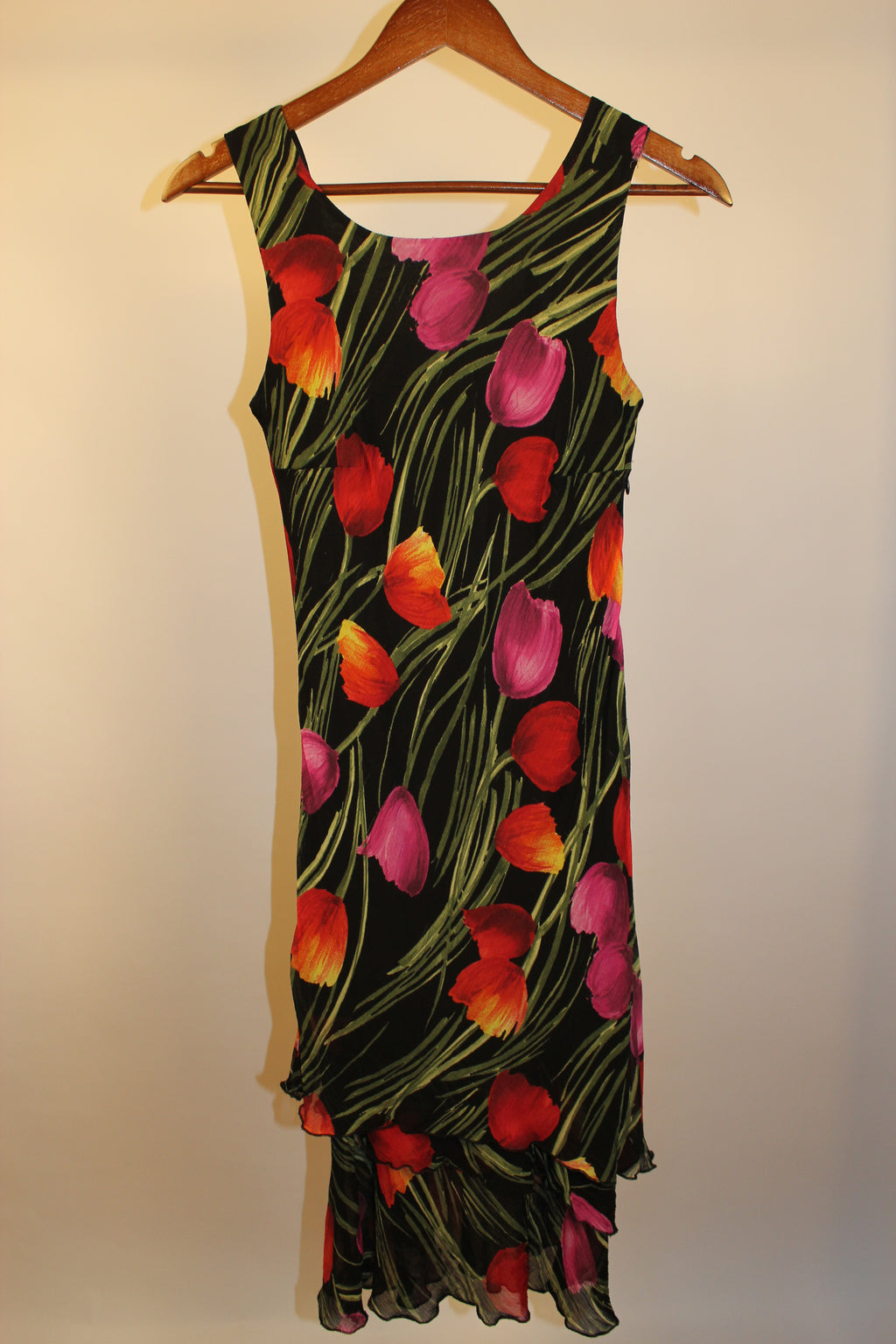 Tulip Floral Midi Dress