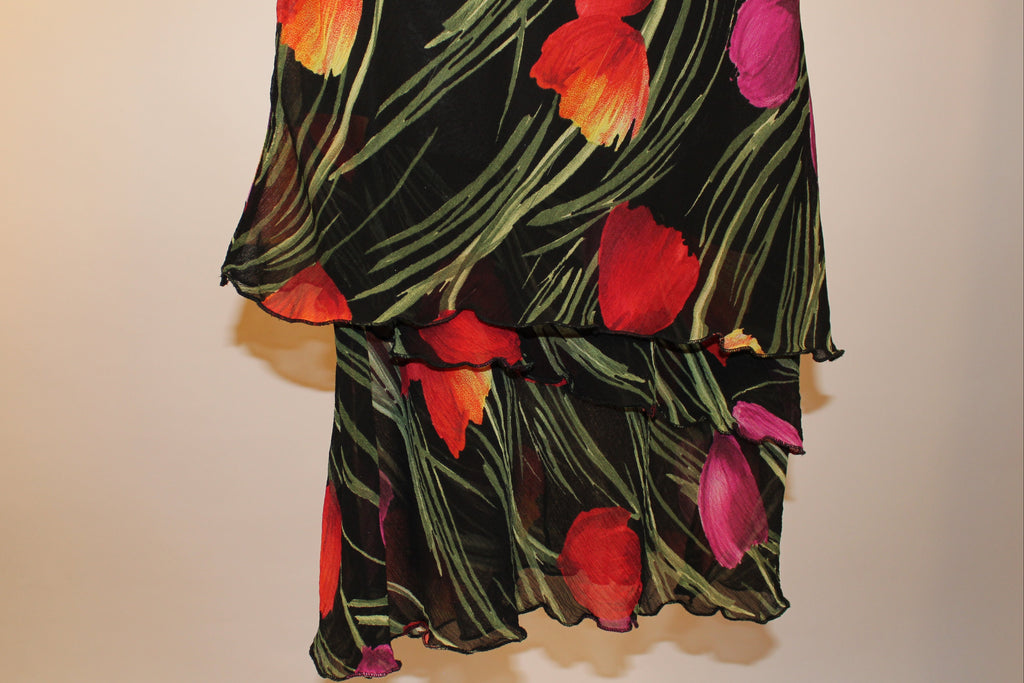 Tulip Floral Midi Dress