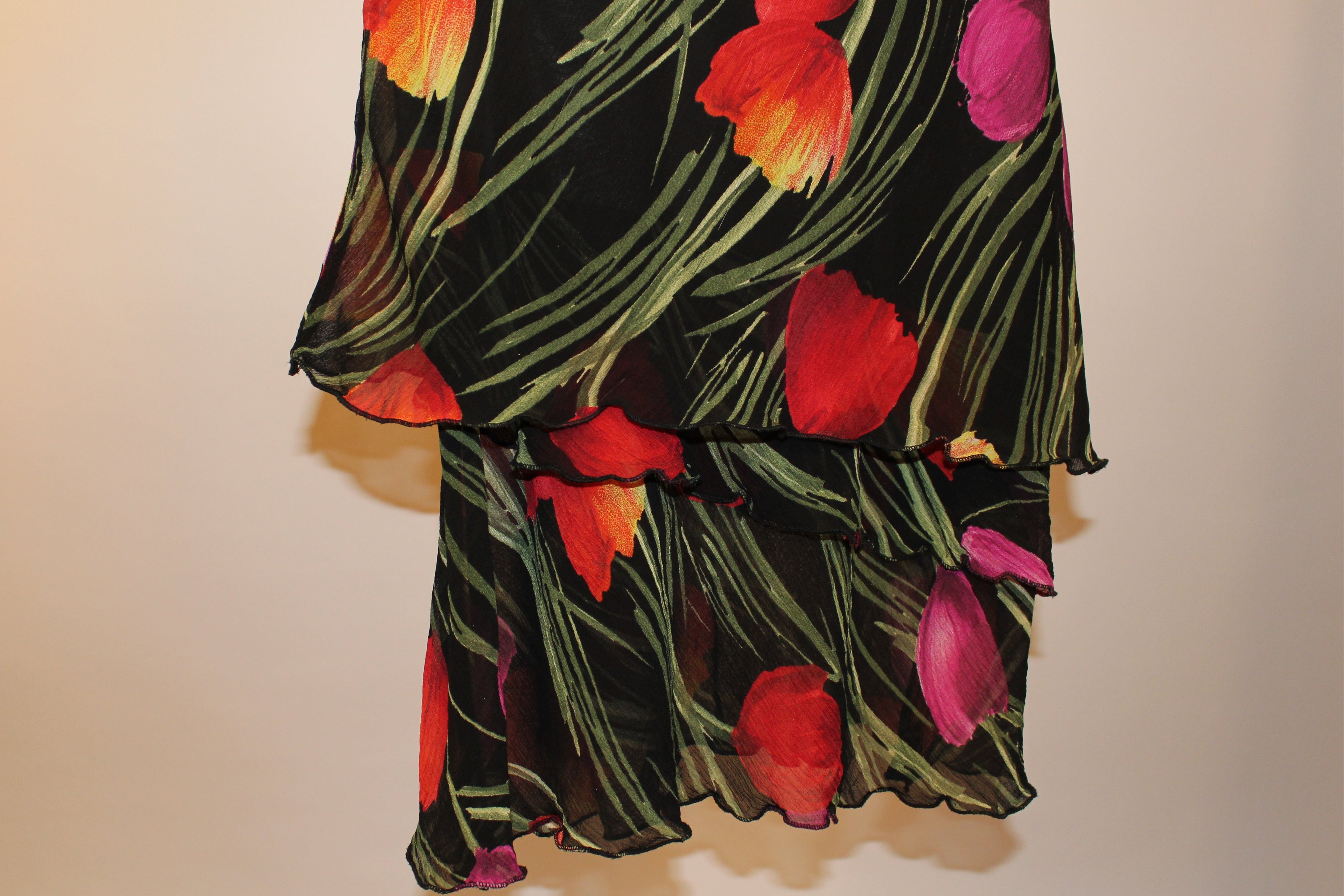 Tulip Floral Midi Dress