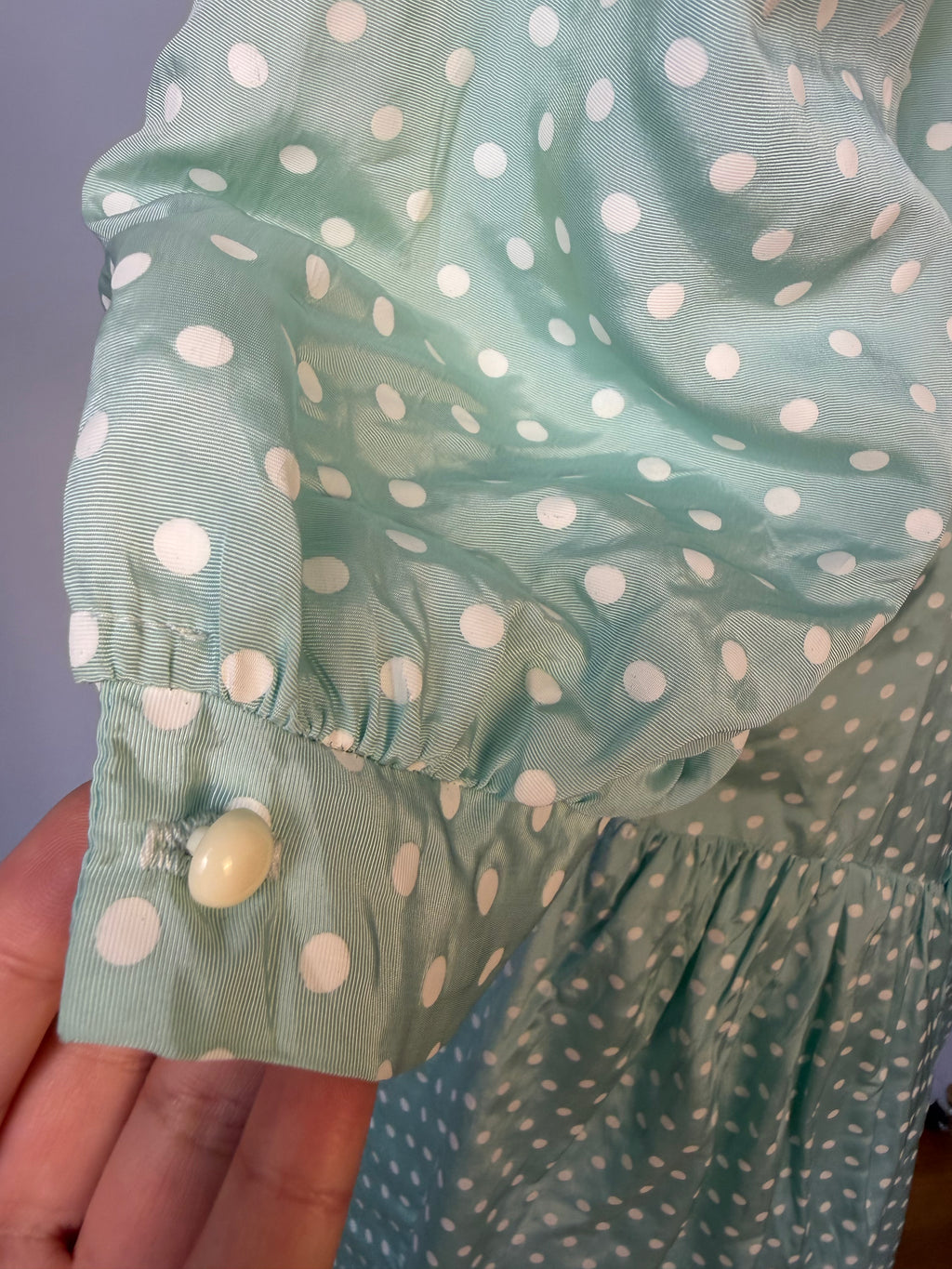 Polka Dot Knee Length Dress