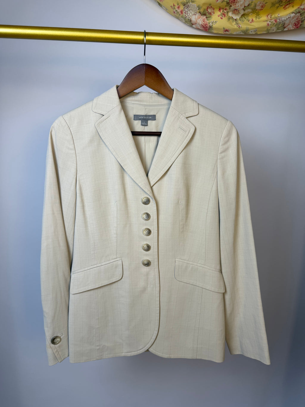 Fitted Tan Blazer