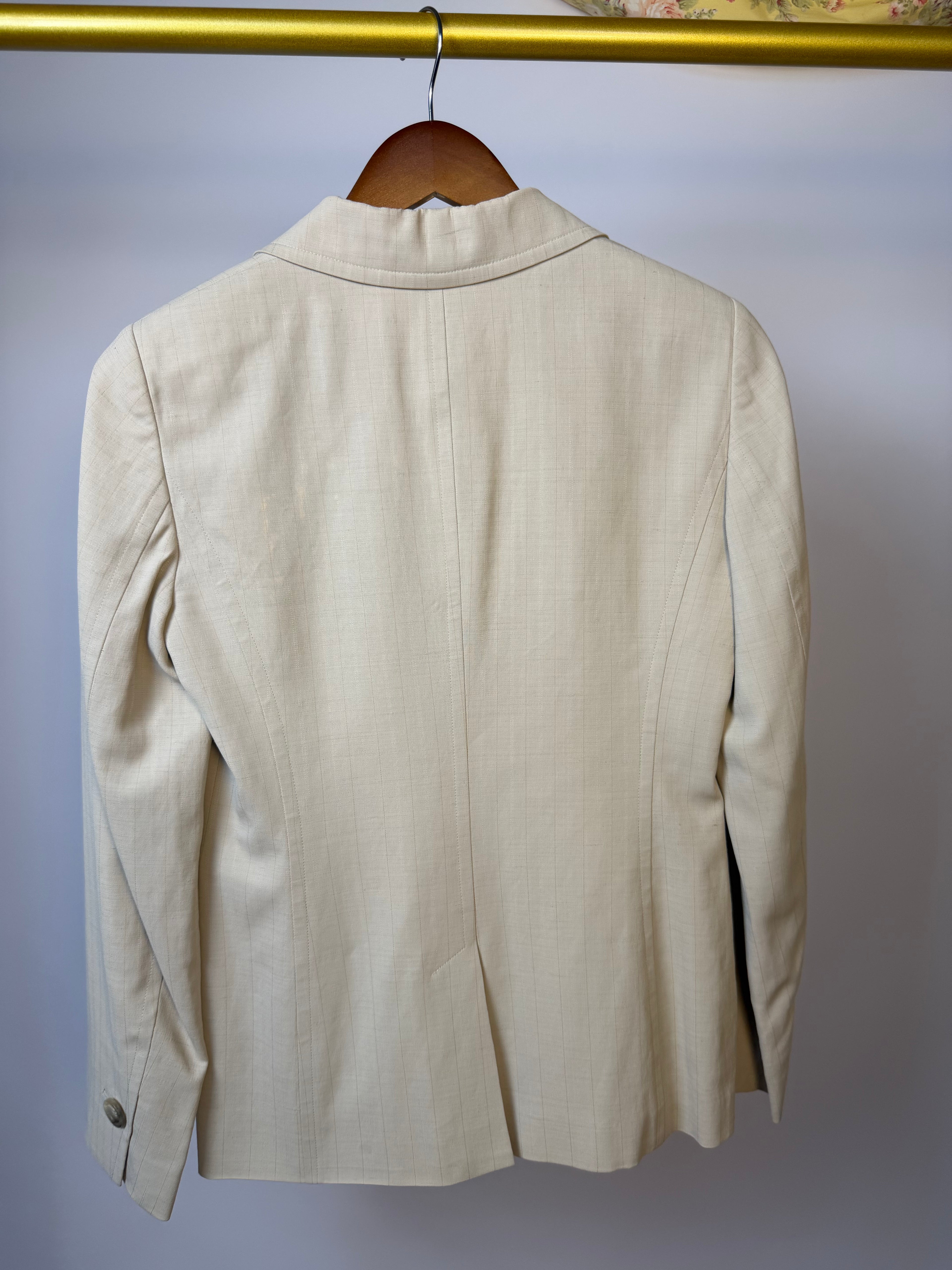 Fitted Tan Blazer
