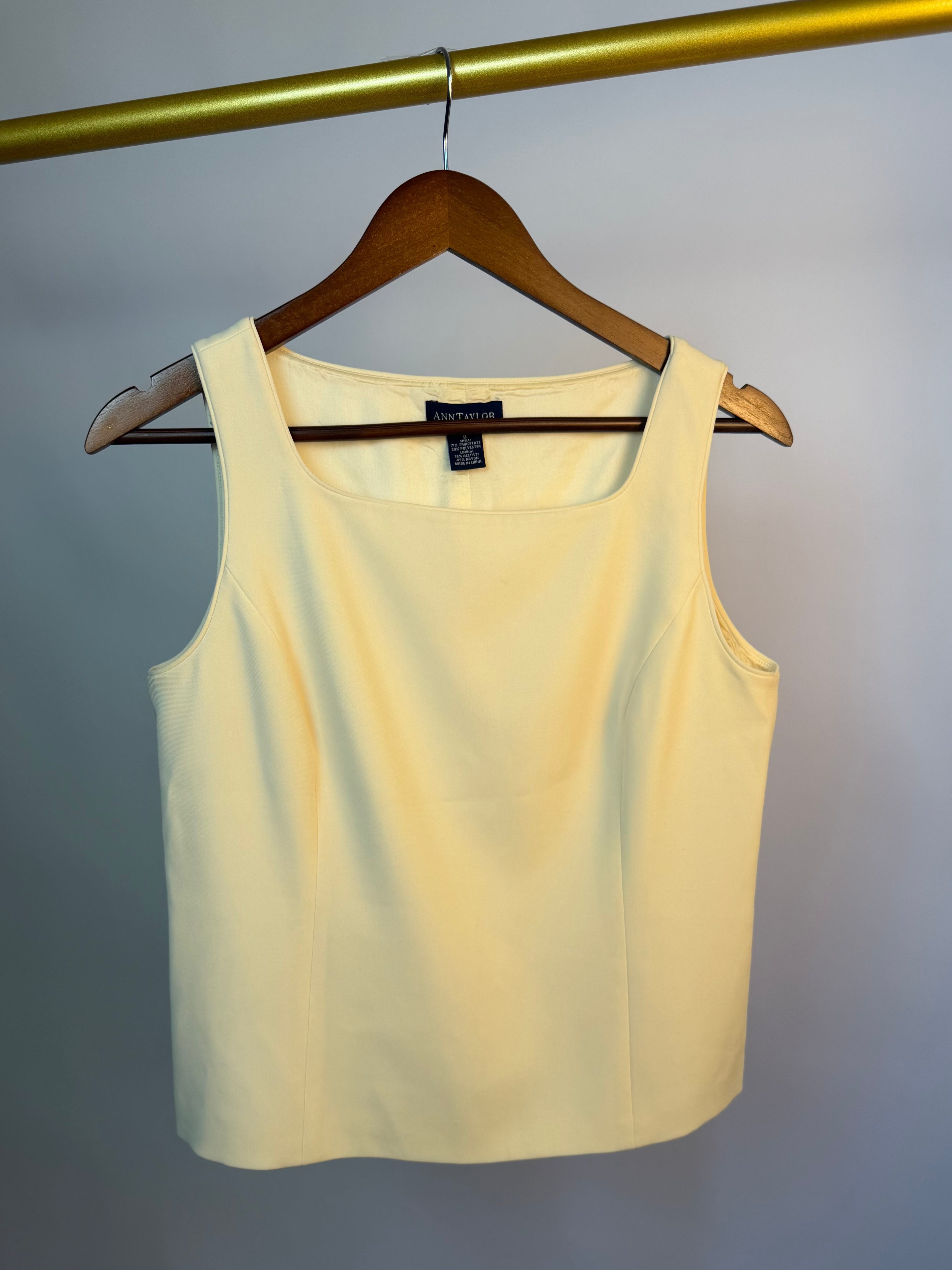 Cream Ann Taylor Blouse