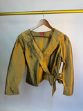 Bronze 100% Silk Top