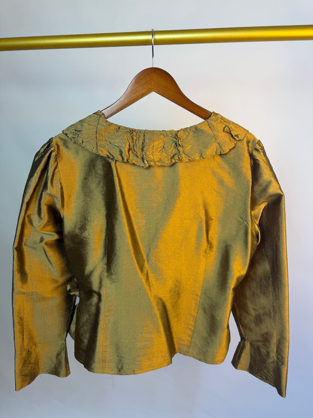 Bronze 100% Silk Top