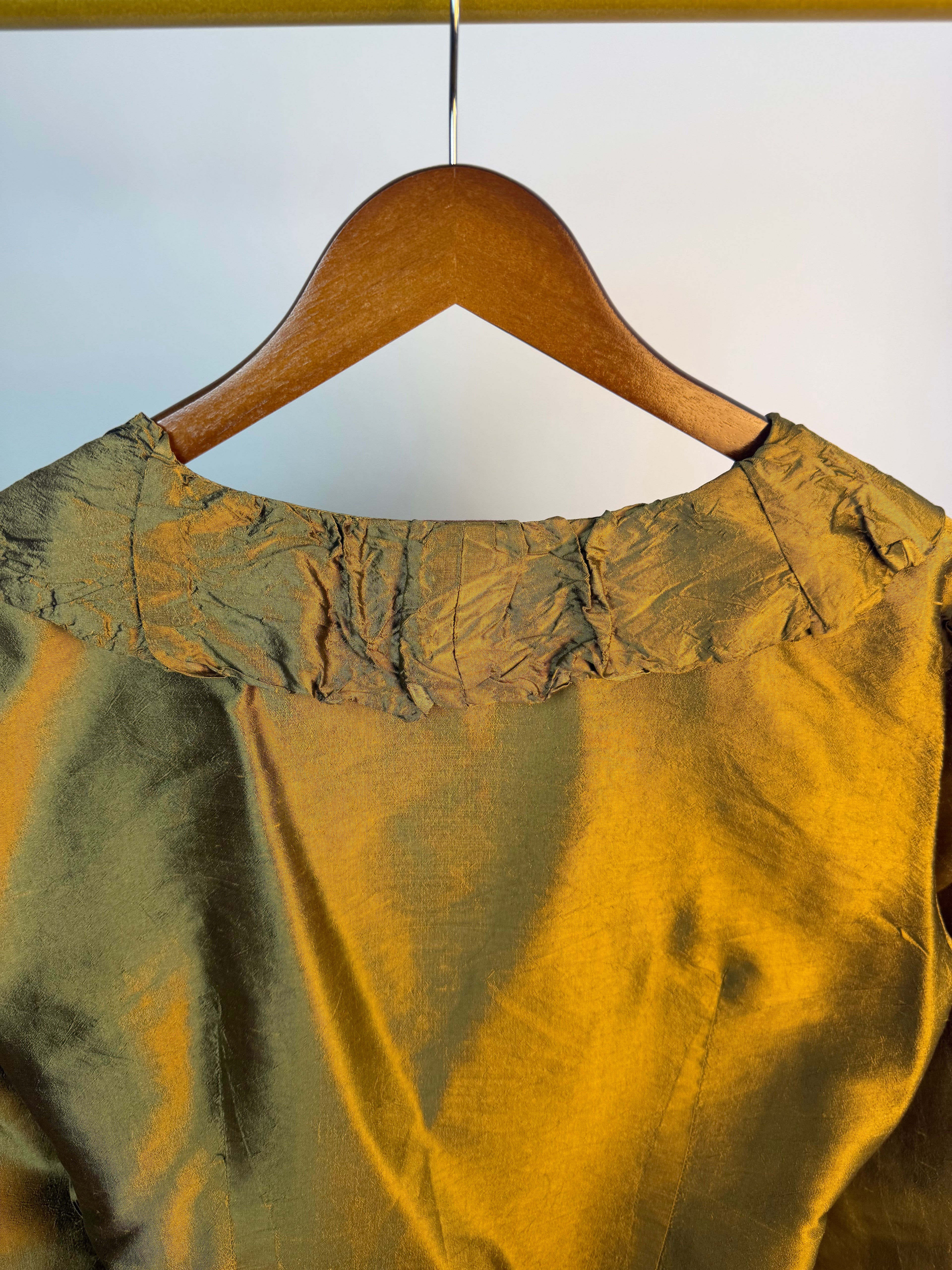 Bronze 100% Silk Top